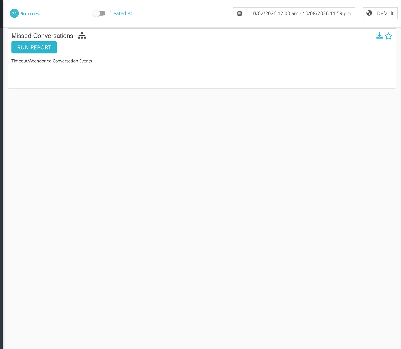 The Heatmaps group in the Reports menu, with this report selected