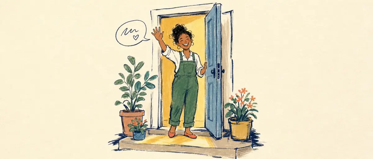 Picture for Greet everyone who walks in